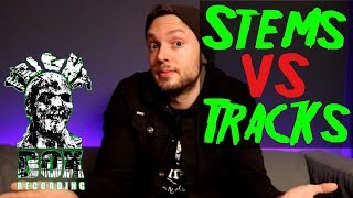 Stems Vs. Tracks - What's The Difference?