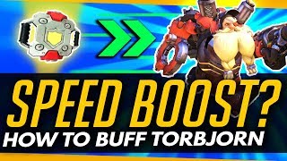 Overwatch | ARMOR SPEED BOOST - How To Buff Torbjorn (ft Desrow)