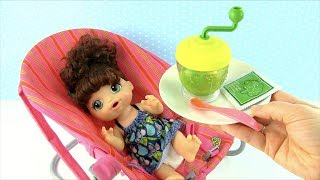Кукла Пупсик Беби Элайв Кормим Играем Новая Подружка Мультик Игрушки Для девочек