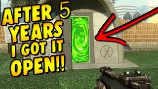 AFTER 5 YEARS I GOT IT TO OPEN!!! (Exploring Outside Bo2 Maps!)