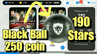English League vol.4 190 Stars Box Draw PES 2018 Mobile