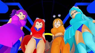 minus8 - ghosts dance Koikatsu animation MMD