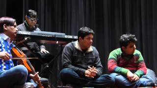 Music Workshop in Delhi at the British Council Theatre with Blind Musicians