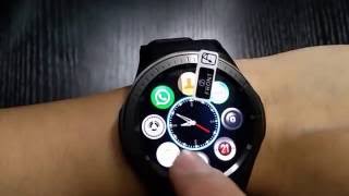 LEMFO LF16 (SM368) ANDROID SMART WATCH, ANDROID 5.1 SYSTEM, 8GB ROM,  3G Smartwatch unboxing review