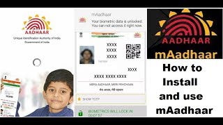M-Aadhaar | How To Install and Use mAadhaar App I mAadhaar Full Details in Hindi