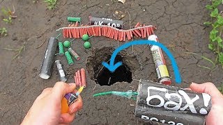 ✅ ТОП 10 ПЕТАРД В ЧЬЕЙ-ТО НОРЕ 5 метров ? ГЛУБОКАЯ НОРА + БОЛЬШАЯ ПЕТАРДА | От КОРСАРА 12 из норы..