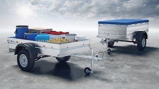 МЗСА КОМПАКТ - прицеп МЗСА 817700.002. Обзор легкового прицепа. ЦЛП АРИВА