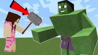 Minecraft: THE HULK!!! (HULK WILL SMASH YOU!!) Mod Showcase