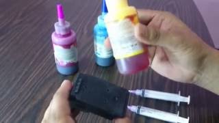 How To Fill ink In Canon PIXMA MG2570S 746s Cartridge ! Easy Step