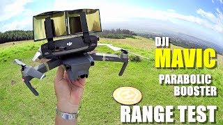 DJI MAVIC PRO Review - Part 4 - [6.4 Mile In-Depth Parabolic Range Booster Test ?]