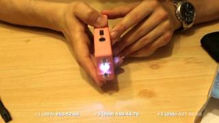 Огляд електрошокера XW Mega High voltage (pink). Придбати. Доставка