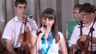 "Крест тяжелая дарога"Диана Дудник - ДК "Искра" - Мариуполя "Воскресение Христово" 11.05.2013г