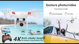 New Drone 4k Camera HD Wifi Transmission FPV Drone Air Pressure Fixed Height Four Axis Aircraft RC