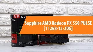 Распаковка Sapphire AMD Radeon RX 550 PULSE / Unboxing Sapphire AMD Radeon RX 550 PULSE