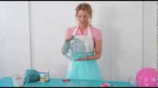 How to Make Yarn Lanterns by Parties for Pennies