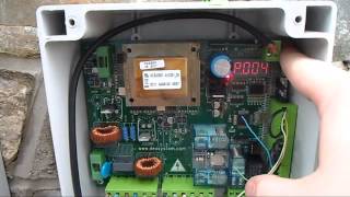 Программирование пультов DEA в цифровые блоки управления 124RR и 203RR