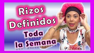 RIZOS DEFINIDOS más tiempo ?? Truco ¡Funciona! RIZOS  YOLIANA GAMBOA