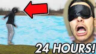 24 Hour Bird Box CHALLENGE! (24 Hour BlindFolded Challenge)