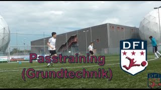 Passtraining (Grundtechnik) am Deutschen Fußball Internat