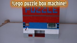Lego - Mindstorms Puzzle box machine!!!