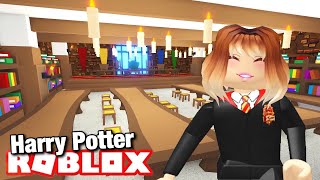 Custom HARRY POTTER Design Ideas & Building Hacks - Hogwarts Great Hall, Dorm room | Roblox Adopt me