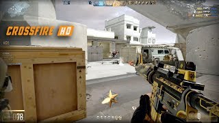 CrossFire HD The 10th Zone - CBT2 M4A1 Gold Wing Skin Deathmatch Gameplay 2019