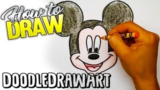 Drawing: How To Draw Mickey Mouse Step by Step!