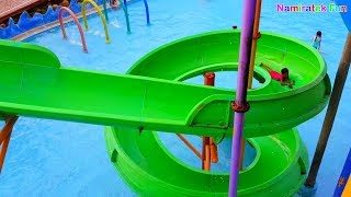 #2 Anak Berenang Bermain Air & Perosotan Water slide Kolam Renang Fun Kids Water Park
