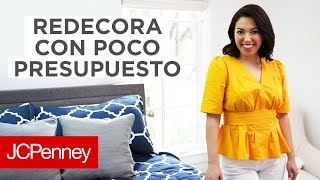 Ideas Para Decorar tu Cuarto Sin Gastar Mucho | Decoración de Interiores | JCPenney en Español