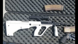 White Steyr AUG