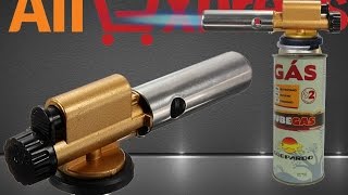 Газовая горелка в металлическом корпусе из Китая (aliexpress)