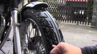 自分でできるバイク整備　正しいタイヤの皮むきの仕方
