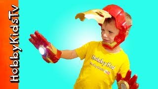 Lego Markers and Pens with an Iron Man Mask
