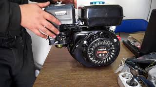 обзор двигателя DAMAN 168F-2