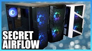 Hidden Airflow Cases at CES 2019: Thermaltake's C31 to C37