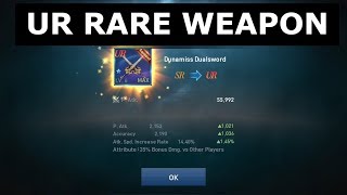 Lineage 2 Revolution UR RARE WEAPON- DUNAMISS DUALSWORD