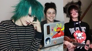REACTING TO OLD VIDEOS WITH MY GIRLFRIEND | Johnnie Guilbert ft. Alex Dorame