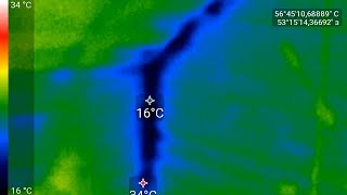 Из чего дом теплее.  Сравнение пеноблок, брус, каркасник  Тепловизор