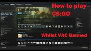 How To Play CS:GO With VAC Ban! (Works 2020)