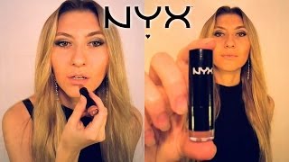 ПОМАДА NYX - МОЙ ОТЗЫВ О ДАННОЙ ПОМАДЕ | НИКС ❤