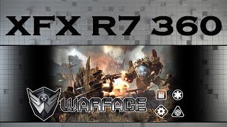 Warface (FX 6300 + R7 360) 1080p, 900p e 768p Benchmarks