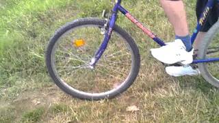 Cazatura cu bicicleta