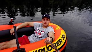 Сплав по енисею на новой лодке Intex Explorer 300. Дивногорск-Мана