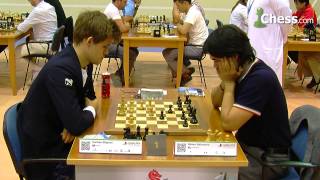 Carlsen-Nakamura at the FIDE World Blitz Championship 2014