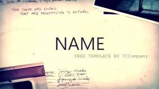 FREE Black Ops Intro Template #42 Sony vegas pro