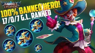 YOU WILL BAN HARLEY AFTER SEEING THIS! MOBILE LEGENDS HARLEY OP GL RANKED GAMEPLAY