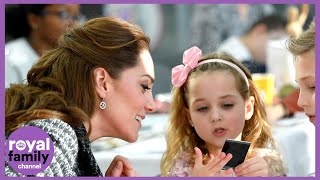 The Duchess of Cambridge is a Big Hit with the Kids at Evelina Children's Hospital