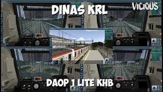 DINAS KRL PART 1  || DAOP 1 KHB || TRAINZ SIMULATOR 2012