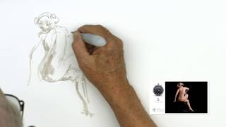 Timed Model Drawing Session 3 // Instructor: Glenn Vilppu
