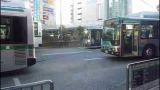 【故障車牽引】 レインボーHR ← エアロノンステップHEV ①